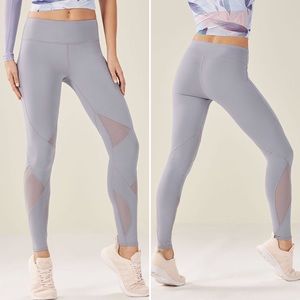 Fabletics Mid Rise Salar Mesh Powerhold Leggings